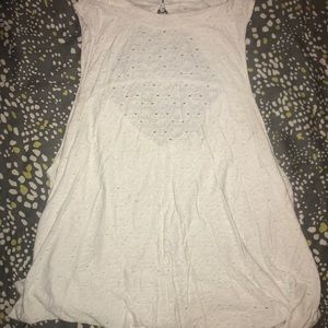 L American Eagle white tank top